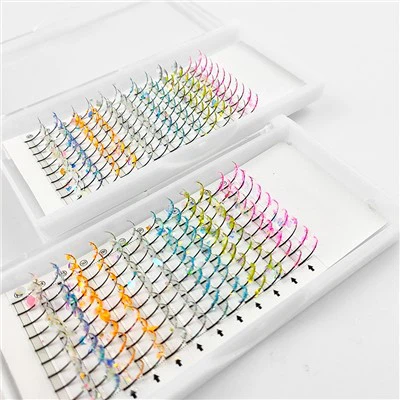 Вії з блискітками